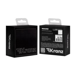 Выключатель 2-кл. СП ROUND MIELE 10А оникс Kranz KR-78-0706-3