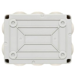 Коробка распаячная КМР-050-041пк пылевлагозащ. 150х110х70 10 мембранных вводов уплот. шнур. прозр. к