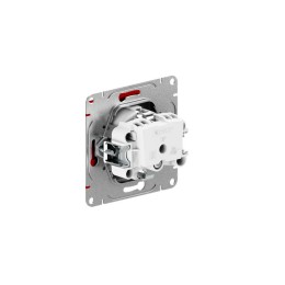 Розетка СП Эпика 16А с заземл. защ. шторки механизм красн. EKF UP1-SOR-111