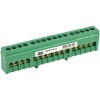 Шина PE "земля" в корп. изол. на DIN-рейку ШНИ-6х9-16-К-З IEK YNN10-69-16KD-K06