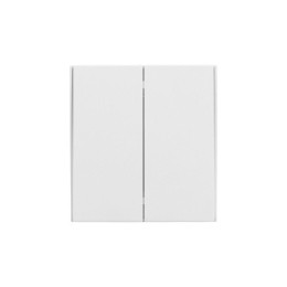 Выключатель 2-кл. СП STRONG MIELE 10А жемчуж. Kranz KR-78-0706-4