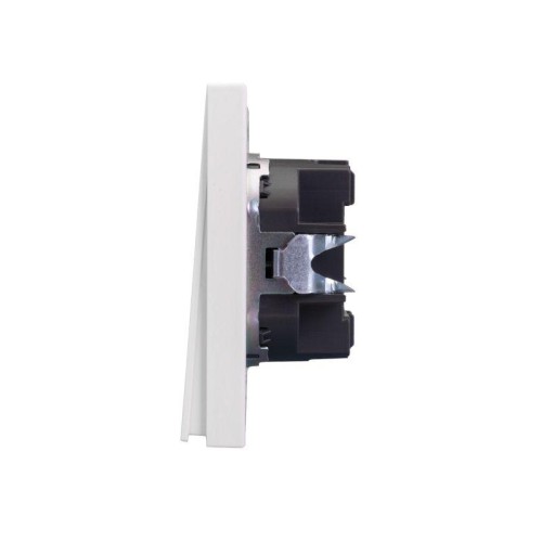 Выключатель 2-кл. СП STRONG MIELE 10А жемчуж. Kranz KR-78-0706-4
