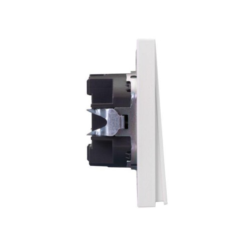 Выключатель 2-кл. СП STRONG MIELE 10А жемчуж. Kranz KR-78-0706-4