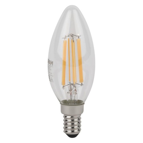 Лампа светодиодная филаментная LSCLB75 6W/840 230VFILCL 6Вт 4000К нейтр. бел. E14 806лм B угол пучка
