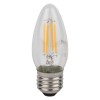 Лампа светодиодная филаментная LS CLB40 4W/840 230VFILCL RU 4Вт 4000К нейтр. бел. E27 470лм B угол п