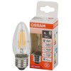 Лампа светодиодная филаментная LS CLB40 4W/840 230VFILCL RU 4Вт 4000К нейтр. бел. E27 470лм B угол п