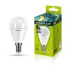 Лампа светодиодная LED-G45-9W-E14-3К Шар 9Вт E14 3000К 172-265В Ergolux 13173