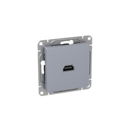 Розетка СП Эпика HDMI механизм алюм. EKF UP1-SOA-HDMI
