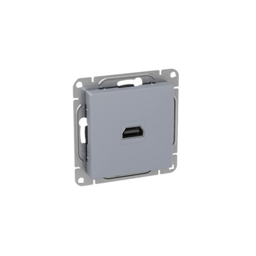 Розетка СП Эпика HDMI механизм алюм. EKF UP1-SOA-HDMI