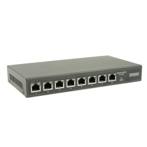 Коммутатор 2.5G Ethernet SW-8D-1 на 8 RJ45 портов OSNOVO 14341