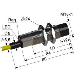 Выключатель бесконтактный PS2-18M80-8N51-Z (ВБ2.18М.80.8.5.1.Z) МЕГА-К A8010-T200058713