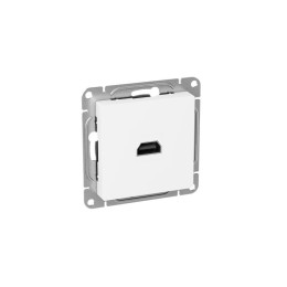 Розетка СП Эпика HDMI механизм бел. EKF UP1-SOW-HDMI