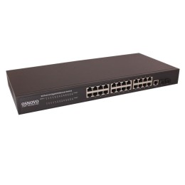 Коммутатор управляемый (L2+) SW-72402/L2 Gigabit Ethernet на 26 портов OSNOVO 12221