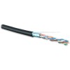 Кабель витая пара F/UTP кат.5E 4 пары 24 AWG ОЖ solid экран-фольга внешн. LSZH нг(С)-HF -40град.C-+7