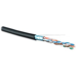 Кабель витая пара F/UTP кат.5E 4 пары 24 AWG ОЖ solid экран-фольга внешн. LSZH нг(С)-HF -40град.C-+7