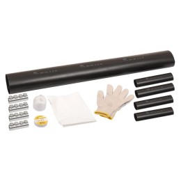 Комплект муфты концевой ПКВтп внутренней установки 4х16/25 без наконечников ПВХ/СПЭ изоляция 1кВ IEK