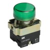 Индикатор светосигнальный LAY5-BU63 d22мм 230В зел. KARAT IEK BLS50-BU-K06