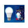 Лампа светодиодная LED-A60 10W/DW/E27/FR PLP01WH Яркая 10Вт грушевидная матовая 6500К холод. бел. E2