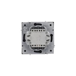 Выключатель 2-кл. с индик. СП ZIMA IP20 10А безвинт. зажим черн. бархат LEZARD 704-4288-112QC