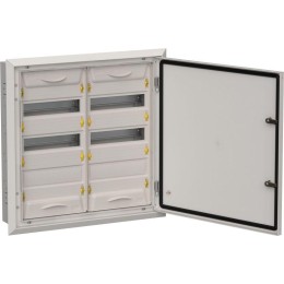 Корпус ЩРв-72 (2х36) TITAN 5 630х625х130 IP31 метал. сер. IEK TI5-50-V-2X036-31-7035