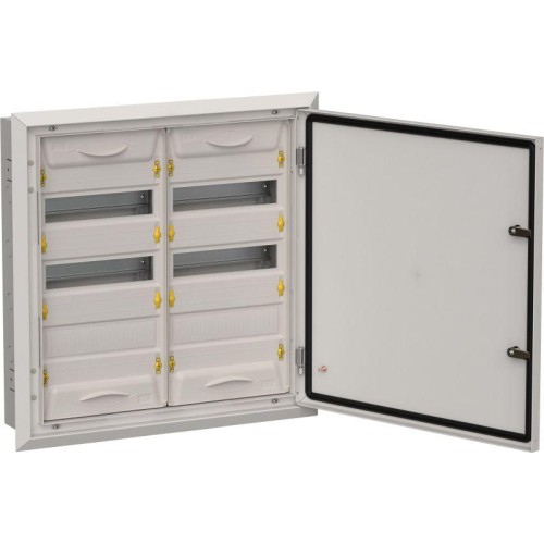 Корпус ЩРв-72 (2х36) TITAN 5 630х625х130 IP31 метал. сер. IEK TI5-50-V-2X036-31-7035
