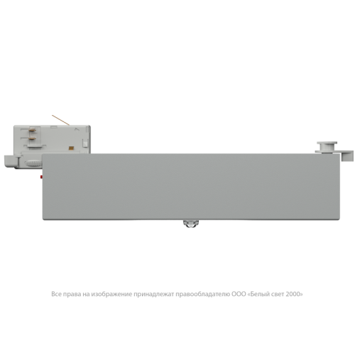 Светильник светодиодный аварийный BS-CANOE-83-L2 Gray Белый свет a20990