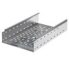 Лоток листовой перфорированный 600х80 L2000 сталь 1мм гор. оцинк. DKC 35318HDZ