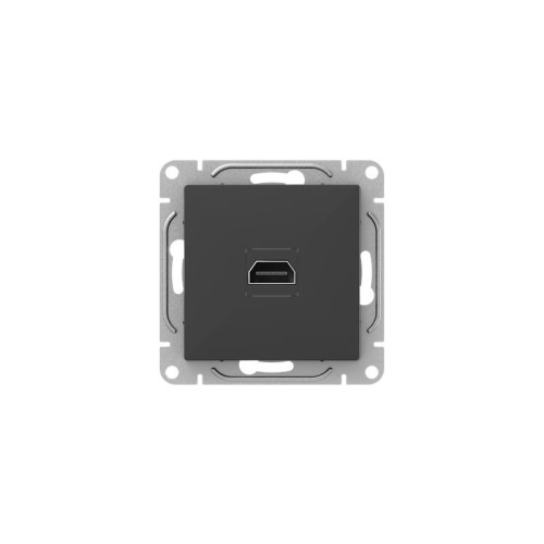 Розетка СП Эпика HDMI механизм черн. EKF UP1-SOB-HDMI