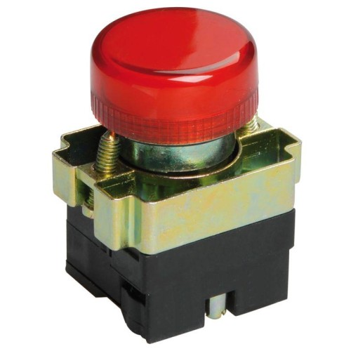 Индикатор светосигнальный LAY5-BU64 d22мм 230В красн. KARAT IEK BLS50-BU-K04