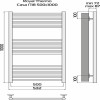 Полотенцесушитель Casa white П18 500х1000 Royal Thermo НС-1434006