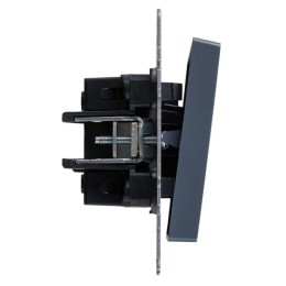 Выключатель перекрестный 1-кл. СП BRITE 10А ВС10-1-3-БрМ механизм маренго IEK BR-V13-0-10-K35