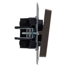 Выключатель перекрестный 1-кл. СП BRITE 10А ВС10-1-3-БрТБ механизм бронза IEK BR-V13-0-10-K45