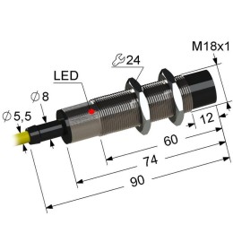 Выключатель бесконтактный PS2-18M90-8N74-Z (ВБ2.18М.90.8.7.2.Z ВБ2.18М.90.8.7.4.Z) МЕГА-К A8010-8008