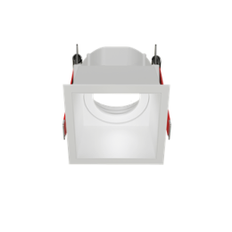 Рамка для модульного светильника FLEX 50 10 85х85х65 квадратная встраив. утопленная поворотная RAL90