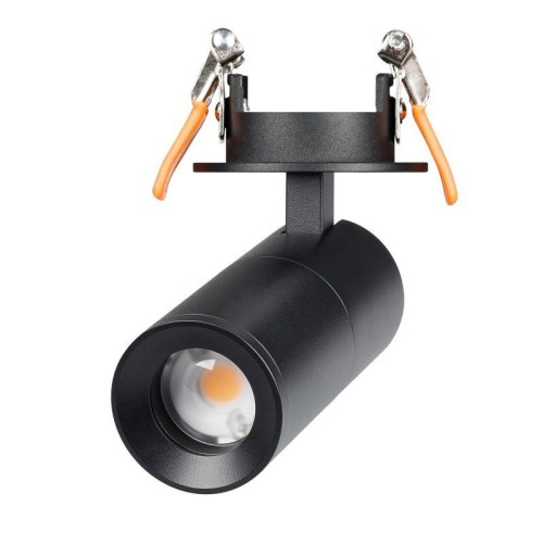 Светильник светодиодный LGD-ARTEMIS-BUILT-FLAP-R55-12W Warm3000 (BK 8-80 deg 230В) IP20 металл Arlig