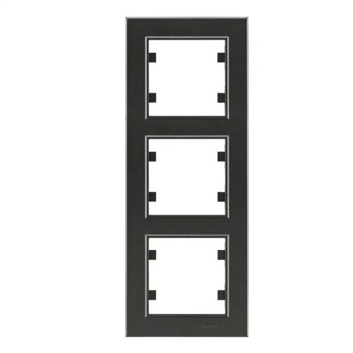 Рамка 3-м Karea вертик. дым. Makel 56050708