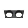 Светильник встраиваемый Hoop GX53 2х12Вт Maytoni DL086-02-GX53-SQ-B