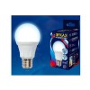 Лампа светодиодная LED-A60 12W/DW/E27/FR PLP01WH Яркая 12Вт грушевидная матовая 6500К холод. бел. E2