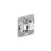 Розетка СП Эпика HDMI+RJ45 (cat5) механизм алюм. EKF UP1-SOA-HDMI+RJ45
