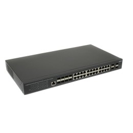 Коммутатор управляемый L3 SW-32G4X-2L Gigabit Ethernet на 16хGE RJ-45 + 8хGE Combo (RJ-45 + SFP) + 4