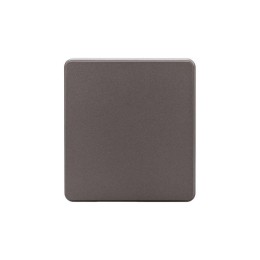 Выключатель проходной (переключатель) 1-кл. СП ROUND MIELE 10А титан Kranz KR-78-0708-2