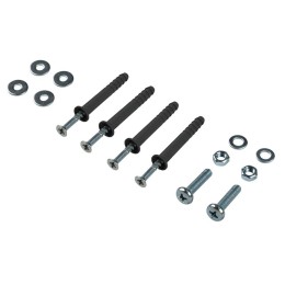 Кронштейн для школьных досок 600мм (в комлект входят: Кронштейн 2шт; Дюбель 4шт; Винт 2шт) JazzWay 5