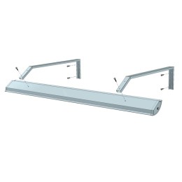 Кронштейн для школьных досок 600мм (в комлект входят: Кронштейн 2шт; Дюбель 4шт; Винт 2шт) JazzWay 5