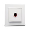 Розетка телевизионная оконцевая TV 1-м СП Karea IP20 4дБ бел. Makel 56001027