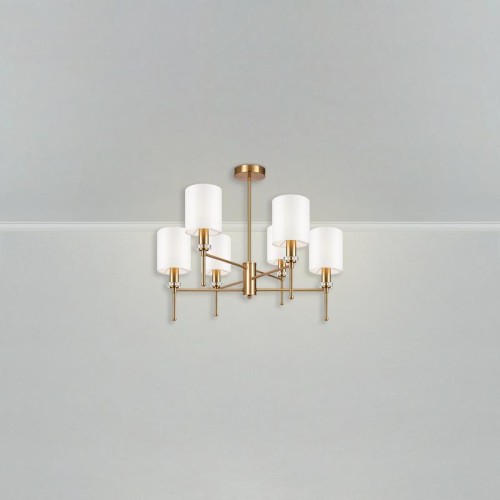 Светильник Dreamy 40Вт E14х6 IP20 подвесной Freya FR5265PL-06BS