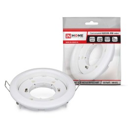 Светильник точечный GX53R-mini RW GX53 IP20 230В встраив. ультратонкий метал. бел. IN HOME 469061200