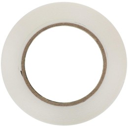 Лента клеящая 2-х сторонняя монтажная на вспененной основе 19ммх5м бел. FIT 11785
