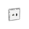Розетка СП Эпика HDMI+RJ45 (cat5) механизм бел. EKF UP1-SOW-HDMI+RJ45