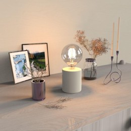 Лампа светодиодная филаментная Black Filament 6Вт G95 шар 2700К тепл. бел. E27 630лм GAUSS 105802106