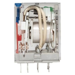 Реле промежуточное с кнопкой и мех. индикацией RPAt 22/3 10A 110В DC AVERES EKF rpat-22-3-110DC